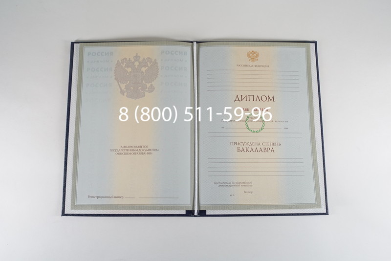 Диплом бакалавра 2003-2009 годов в Элисте