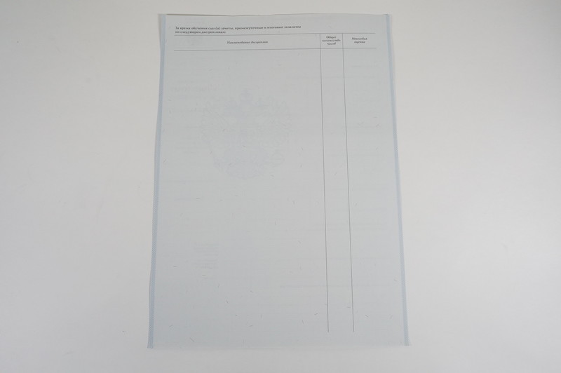 Диплом о начальном образовании  2007-2009 годов в Элисте