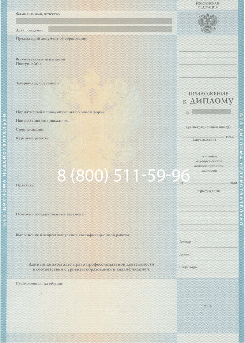Заказать Диплом специалиста 2010-2011 годов в Элисте